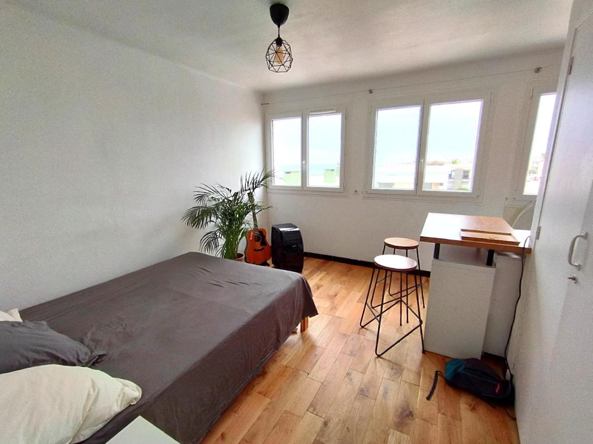 Cosy studio en étage résidence front de mer Palavas-les-Flots Exterior foto